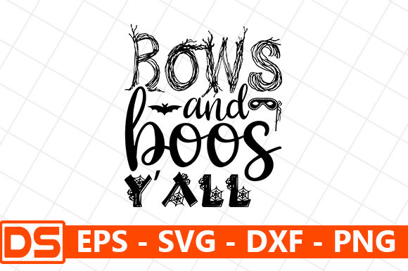 Halloween Quote Design, Bows and Boos Y All – A Designer’s Perspective