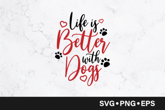 Life is Better with Dogs Embroidery Design Review