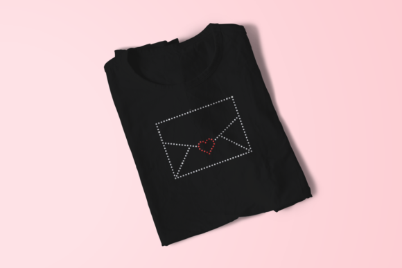 Love Letter Rhinestone SVG Template Review