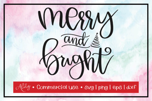 Merry and Bright Christmas Quote Review for Real Embroidery Projects
