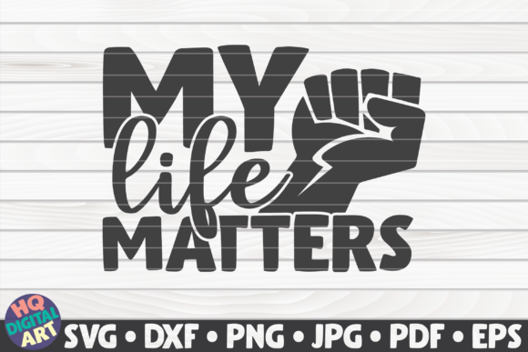 My Life Matters BLM Quote Embroidery Design Review