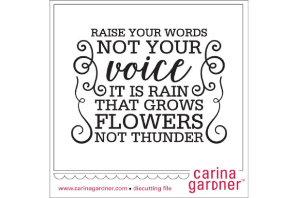 Raise Your Words Quote: A Versatile Embroidery Design for Real Projects