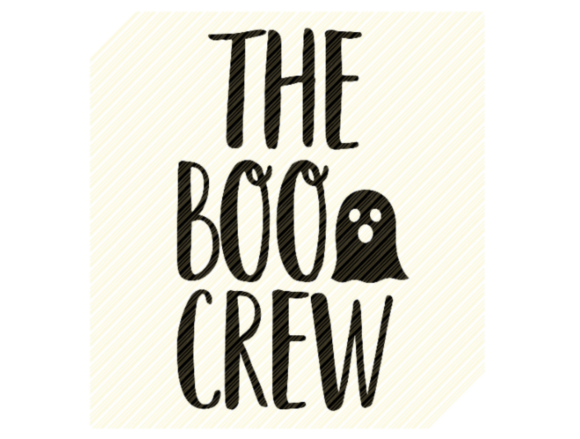 The Boo Crew Halloween Quote Graphic Review