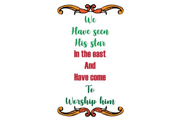 We Have Seen His Star Quote Christmas Embroidery Review