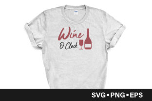 Wine O Clock Quote Review for Real Embroidery Projects